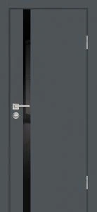 Межкомнатная дверь P-8 Графит матовый