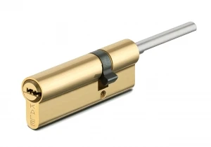 Цилиндровый механизм под вертушку (дл.шток) 164 SX/71 (35+10+26) mm латунь 5 кл.