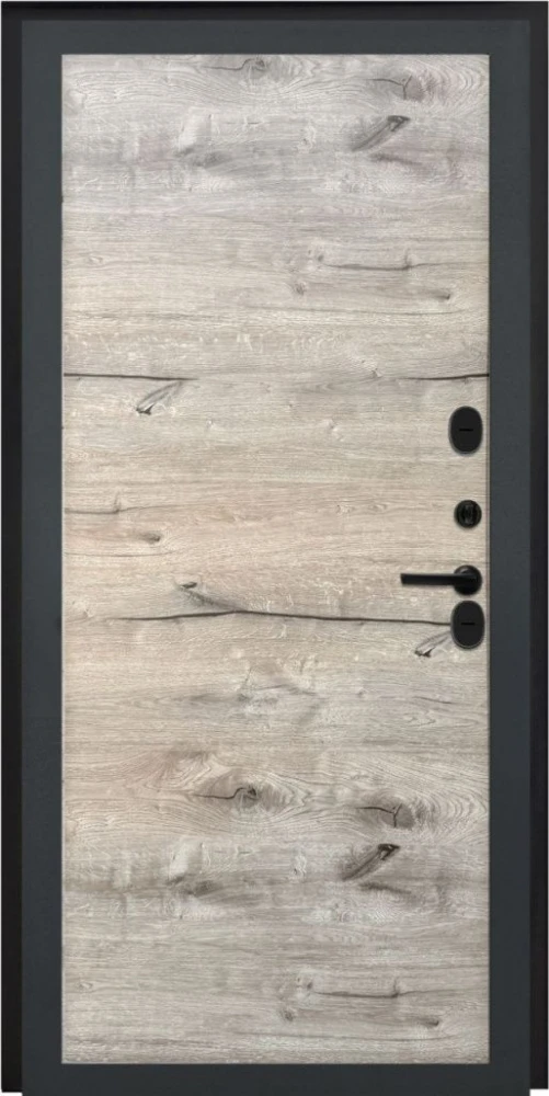 Входная дверь ДвериПРО L-3b Без фрезеровки Дуб пацифик горизонт DPRO221139 внутренняя сторона
