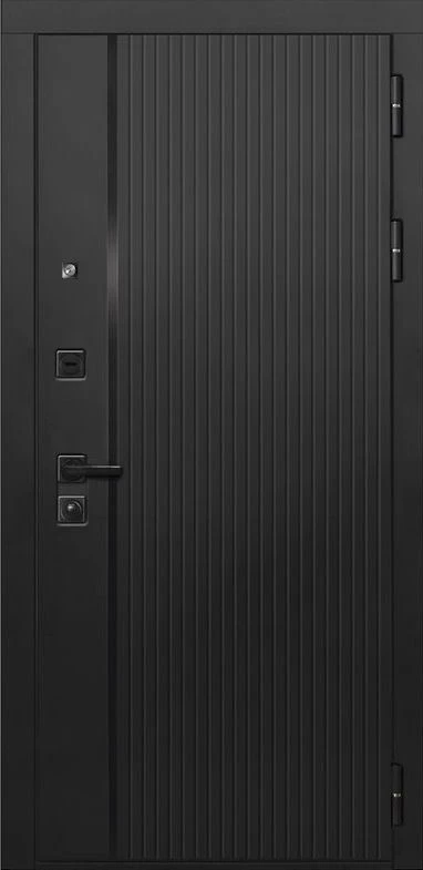 Входная дверь ДвериПРО L-45 ФЛ-700 (10мм, ясень белый) DPRO196540 внешняя сторона